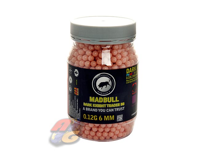 --Out of Stock--MadBull Phantom 0.12g Dark Knight Tracer BB 2000 Rounds (Bloody Red) - Click Image to Close