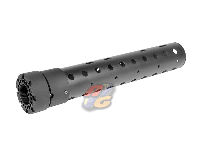 --Out of Stock--MadBull PRI Licensed GIII Round 12.5 Inch Rail w/ Extra Adjustable Rail Sections - BK (Mat. Carbon Fiber) - Click Image to Close