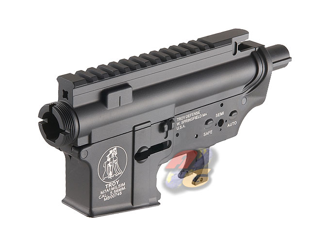 --Out of Stock--MadBull Metal Body with Self Retain Pin & Short Stock Tube For M4 AEG ( Ver.2/ with Troy Marking ) - Click Image to Close