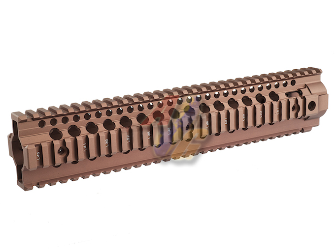 --Out of Stock--Madbull Daniel Defense Licensed OmegaX Rail (12 Inch, Tan) - Click Image to Close