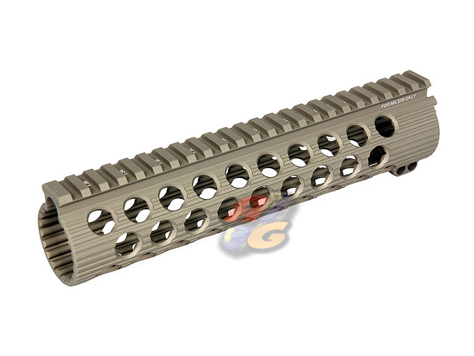 --Out of Stock--MadBull Troy Licensed TRX Extreme BattleRail 9 Inch (FDE) - Click Image to Close