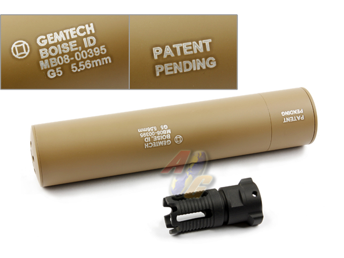 --Out of Stock--MadBull Gemtech G5 Silencer Tan - Click Image to Close