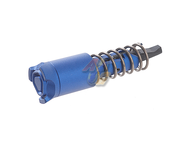 --Out of Stock--Strike Industries Forward Assist Lightweight Low Profile Aluminum Construction Available For M4 Series GBB ( Blue ) - Click Image to Close