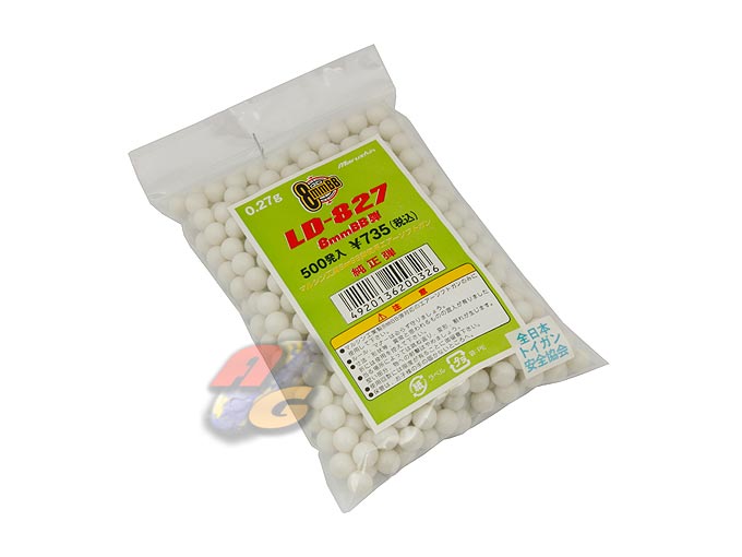 Marushin 8mm 0.27g BB Pellets (500 Rds) - Click Image to Close