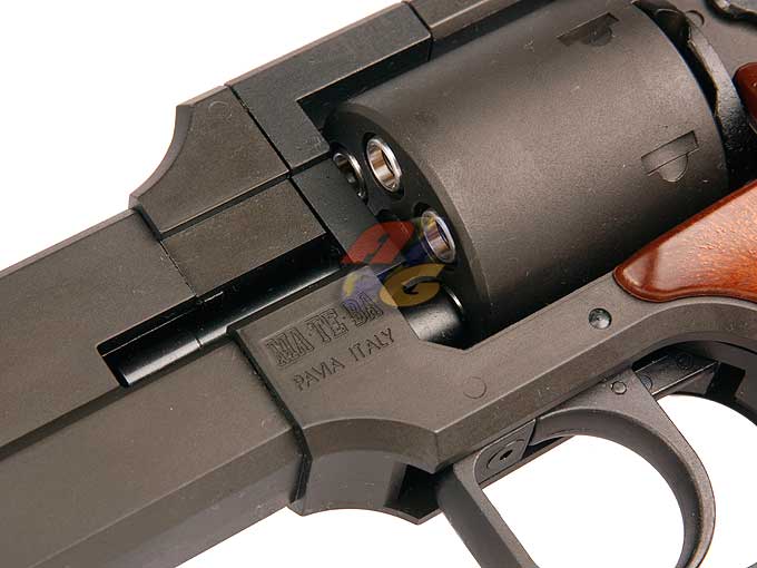 --Out of Stock--Marushin Mateba Revolver 6mm X-Cartridge Series ( BK, Heavy Weight ) - Click Image to Close