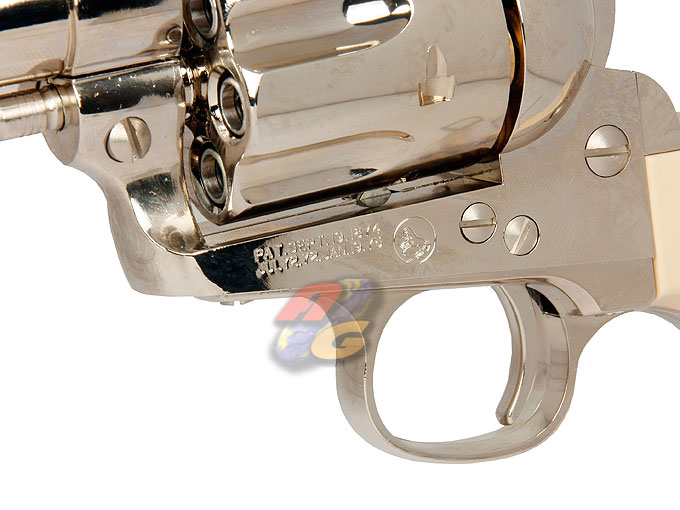 --Out of Stock--Marushin SAA .45 Peacemaker (X Cartridge Series - Nickel Silver) - Click Image to Close