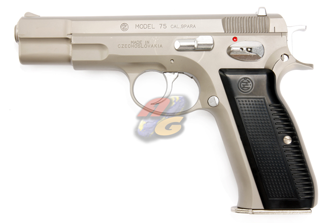 Marushin CZ75 6mm Maxi (Lost Stainless SV, Shell Ejecting) - Click Image to Close