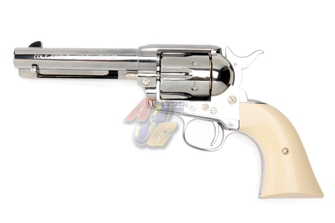 --Out of Stock--Marushin SAA .45 Peacemaker (X Cartridge Series - Super Chrome Silver ABS) - Click Image to Close