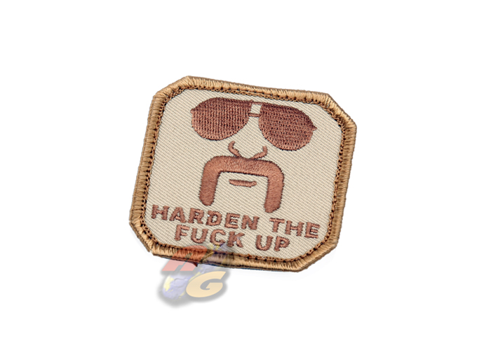 Mil-Spec Monkey Patch - Handen The F**k Up ( Desert ) - Click Image to Close