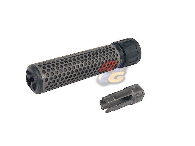 --Out of Stock--Military Action QDC CQC Silencer with QD Flash Hider 175mm( BK/ 14mm- ) - Click Image to Close
