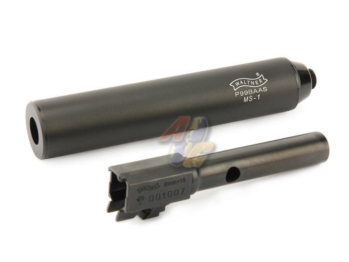 Maruzen P99 Metal Silencer With Outer Barrel - Click Image to Close