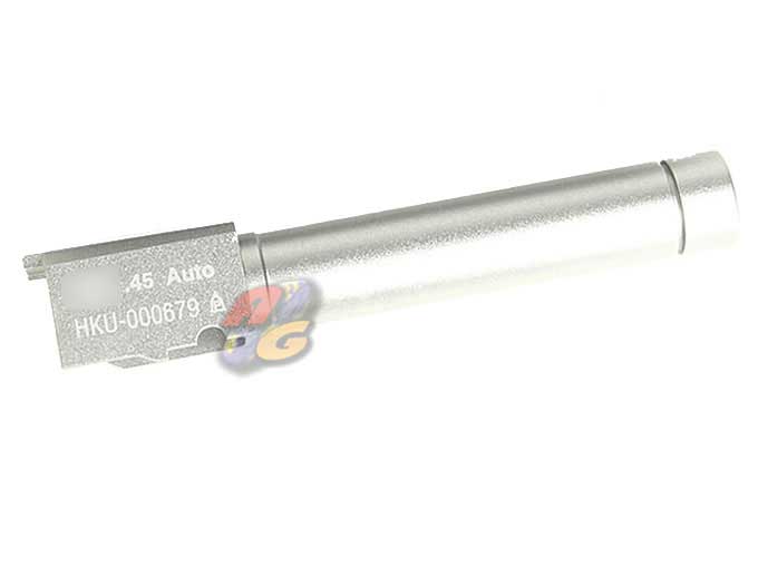 --Out of Stock--NINE BALL Metal Outer Barrel For Tokyo Marui HK.45 GBB ( SV ) - Click Image to Close
