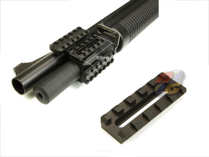--Out of Stock--Nitro Vo Wide Use Multi Rail For Tokyo Marui M870 Shotgun With Mini Rail System DX ( Mini 55mm ) - Click Image to Close