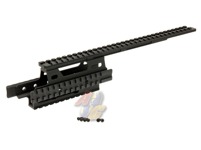 Nitro Vo Spinal Rail Hand Guard ( Type S ) For Marui Type 89 - Click Image to Close