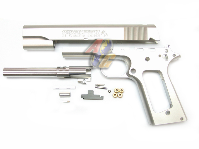 --Out of Stock--Nova Colt MK IV Series 70 Aluminium Slide & Frame Set For Marui M1911 (SV) - Click Image to Close