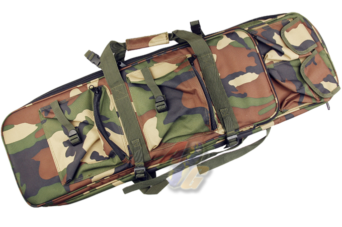 Odyssey 34 Inch Double Gun Bag - Woodland - Click Image to Close
