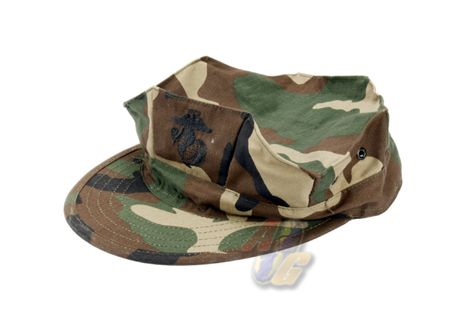 Odyssey Hat - Combat Cap - Woodland - Click Image to Close