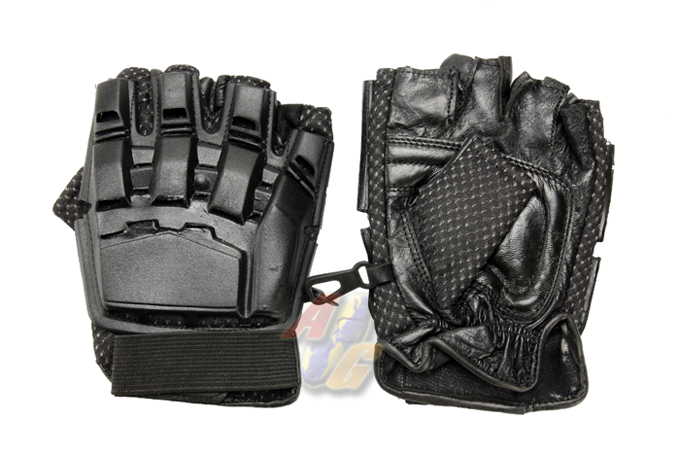 Odyssey SWAT Half Finger PVC Gloves (Large) - Click Image to Close