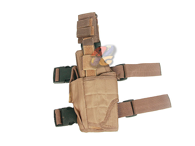 Odyssey Tornado Tactical Tough Holster ( Brown ) Left * - Click Image to Close