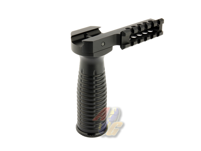 Pro-Arms Tactical Foregrip With Side Rail - Click Image to Close