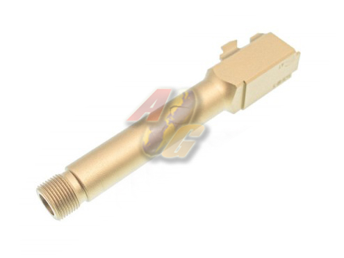 --Out of Stock--Pro-Arms 14mm CCW Threaded Barrel For Umarex/ VFC Glock 19X/ 19 Gen. 4 GBB ( FDE ) - Click Image to Close