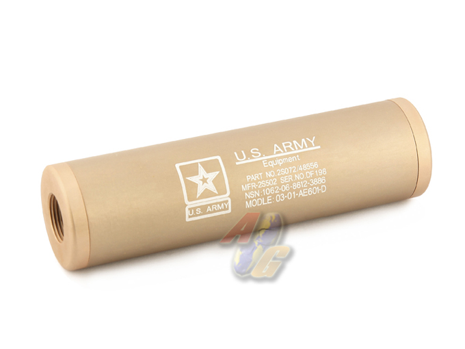 Pro-Arms 110mm Light Weight Silencer (Tan - US Army) - Click Image to Close