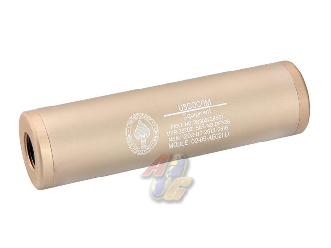 Pro-Arms 110mm Light Weight Silencer (Tan - USSOCOM) - Click Image to Close