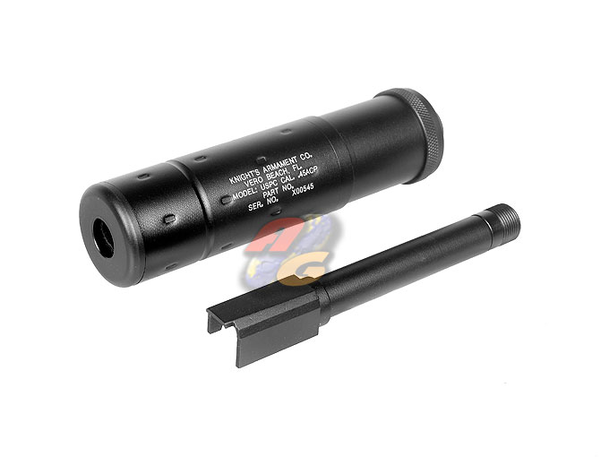 Pro-Arms KAC OHG Type Silencer With SIG P226 Metal Outer Barrel Set For TM/ KJ - Click Image to Close