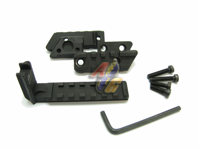 Pro-Arms M16 3 Rail Front Sight Mount - Click Image to Close