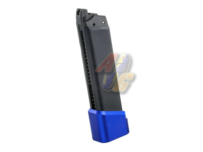 Pro-Win CNC 36rds Magazine For Tokyo Marui G Series GBB ( Blue Base ) - Click Image to Close