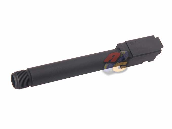 --Out of Stock--PGC Aluminium Barrel with Screw For Marui G18C ( BK ) - Click Image to Close