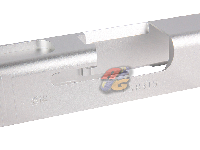 --Out of Stock--PGC Aluminium Slide with Screw Barrel For Marui G18C ( SV ) - Click Image to Close