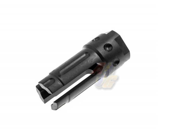 --Out of Stock--5KU Trident Steel Muzzle Flash Hider ( 14mm CCW ) - Click Image to Close