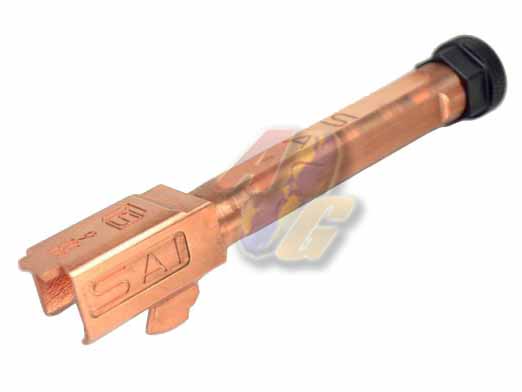 --Out of Stock--PRO&T G17 Threaded Barrel For Umarex/ VFC Glock 17 GBB ( Rose Gold - Click Image to Close