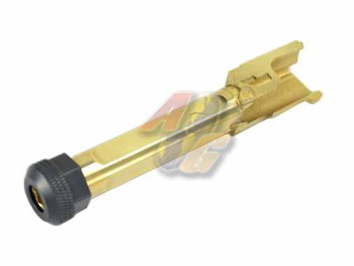 --Out of Stock--PRO&T G19 Threaded Barrel For Tokyo Marui G19 Series GBB ( Gold - Click Image to Close