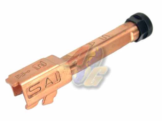 --Out of Stock--PRO&T G19 Threaded Barrel For Umarex/ VFC Glock 19 GBB ( Rose Gold - Click Image to Close
