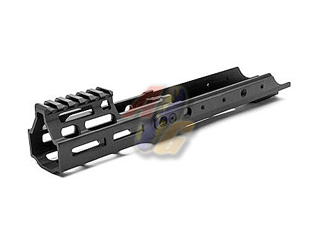 --Out of Stock--PTS Kinetic SCAR MREX M-Lok 4.9" Rail ( BK ) - Click Image to Close