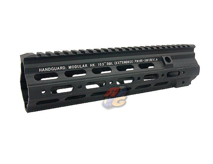 --Out of Stock--DYTAC G Style 10.5inch SMR Rail For Umarex/ VFC HK 416 Series AEG/ GBB ( BK ) - Click Image to Close