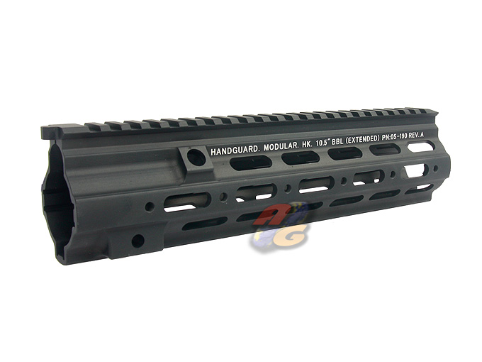 --Out of Stock--DYTAC G Style 10.5inch SMR Rail For Umarex/ VFC HK 416 Series AEG/ GBB ( BK ) - Click Image to Close