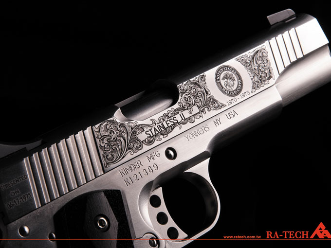 --Out of Stock--RA-Tech CNC Stainless Steel Kimber ( Jackson County Sheriff/ Limited Edition ) - Click Image to Close