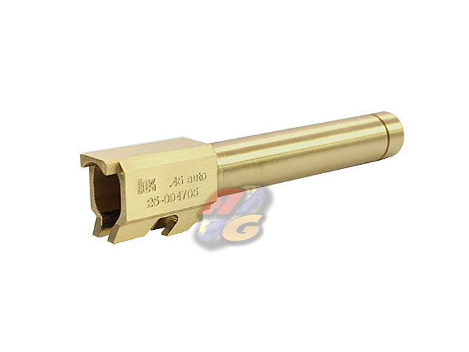 --Out of Stock--RA-Tech CNC Brass Outer Barrel For KSC HK.45 - Click Image to Close