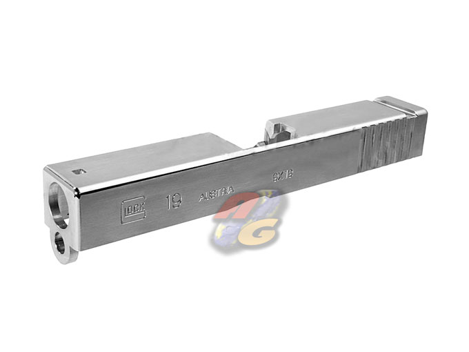 --Out of Stock--RA-Tech CNC Steel Slide With Marking For WE G19 ( SV ) - Click Image to Close