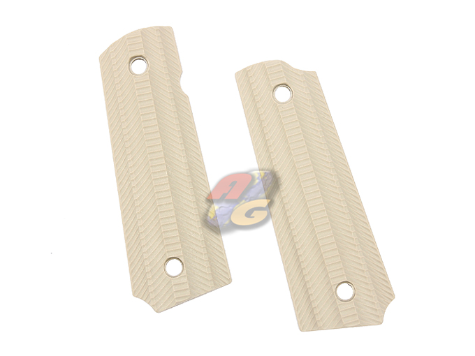 Ready Fighter Alien Style Grip For Marui M1911 (Tan, Type A) - Click Image to Close
