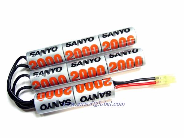 Sanyo Custom 9.6V 2000mAh For Crane Stock ( Last One ) - Click Image to Close