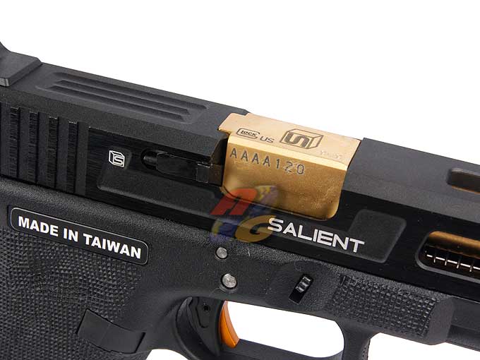 --Out of Stock--Stark Arms ( Taiwan ) S.I. H17 GBB ( BK/ Metal Slide/ with Marking ) - Click Image to Close