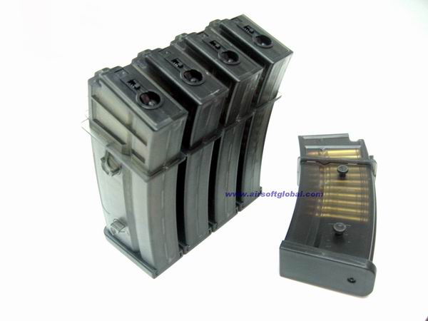 Shot Arms 50 Rounds Magazine For G36 Series Box Set - Click Image to Close