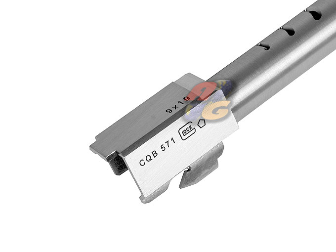 --Out of Stock--Shooters Design CNC Aluminum Outer Barrel w/ 14mm+ Adaptor For Marui G18C (SV) - Click Image to Close