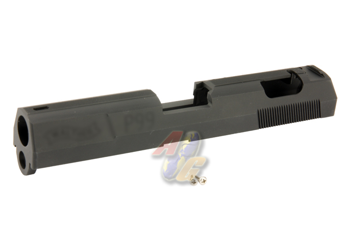 Shooters Design Maruzen P99 CNC Black Metal Slide - Click Image to Close