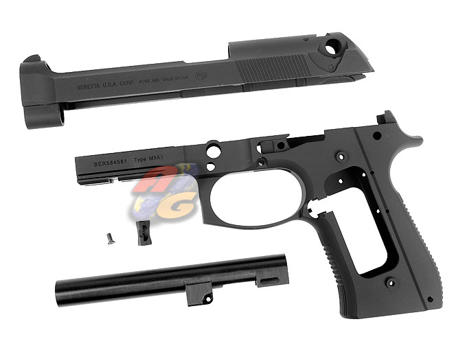 Shooters Design CNC Aluminum Slide Full Set For Marui M9A1 GBB - Click Image to Close
