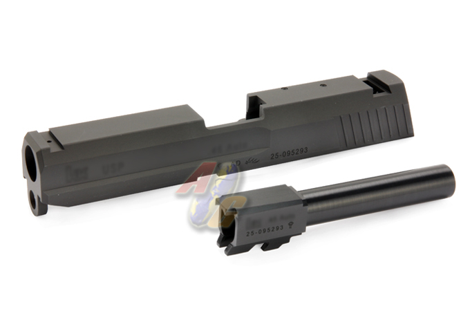 Shooters Design KSC USP .45 System 7 CNC Black Metal Slide & Barrel Set - Click Image to Close